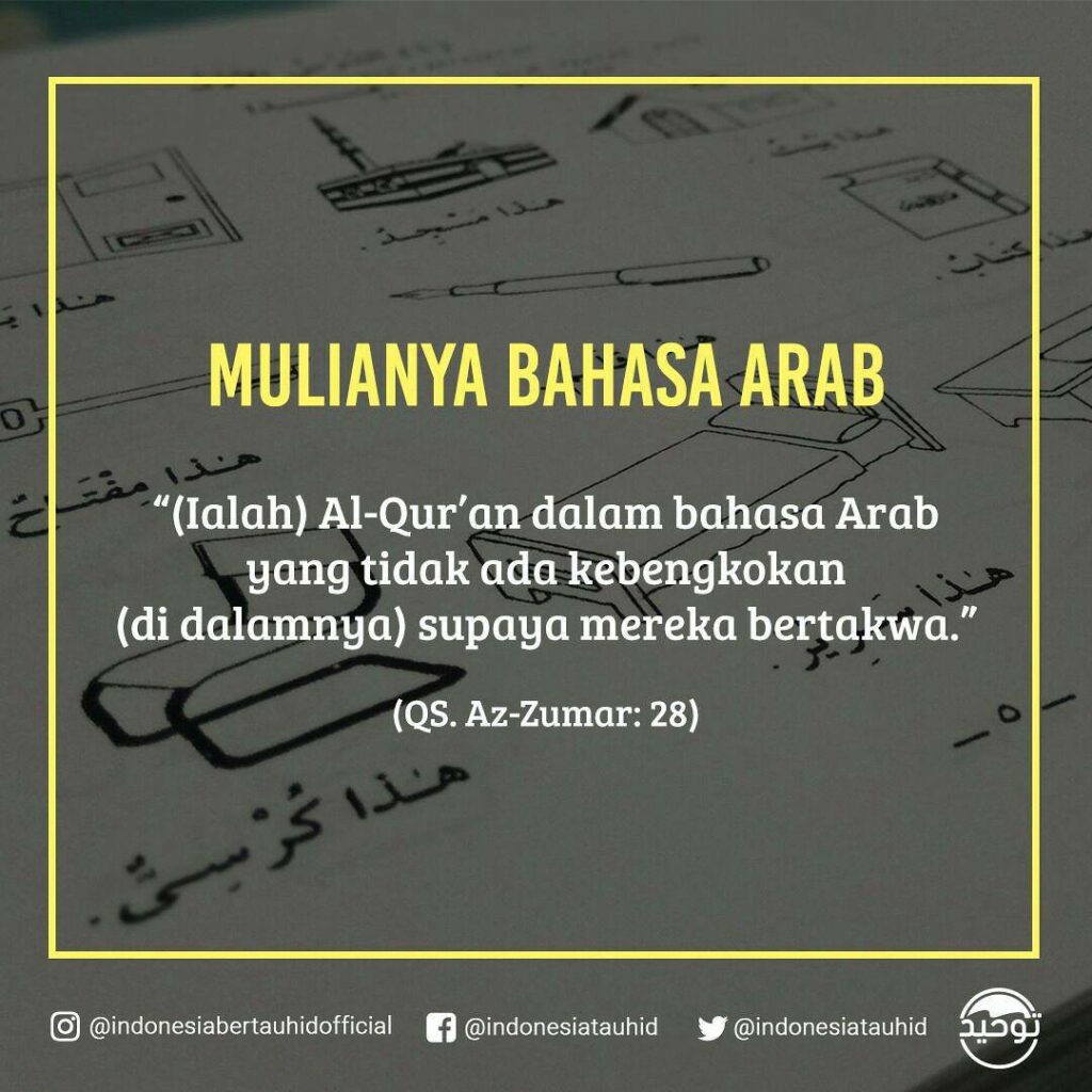 Pentingnya Mempelajari Bahasa Arab