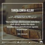 Tanda Cinta Kepada Allah