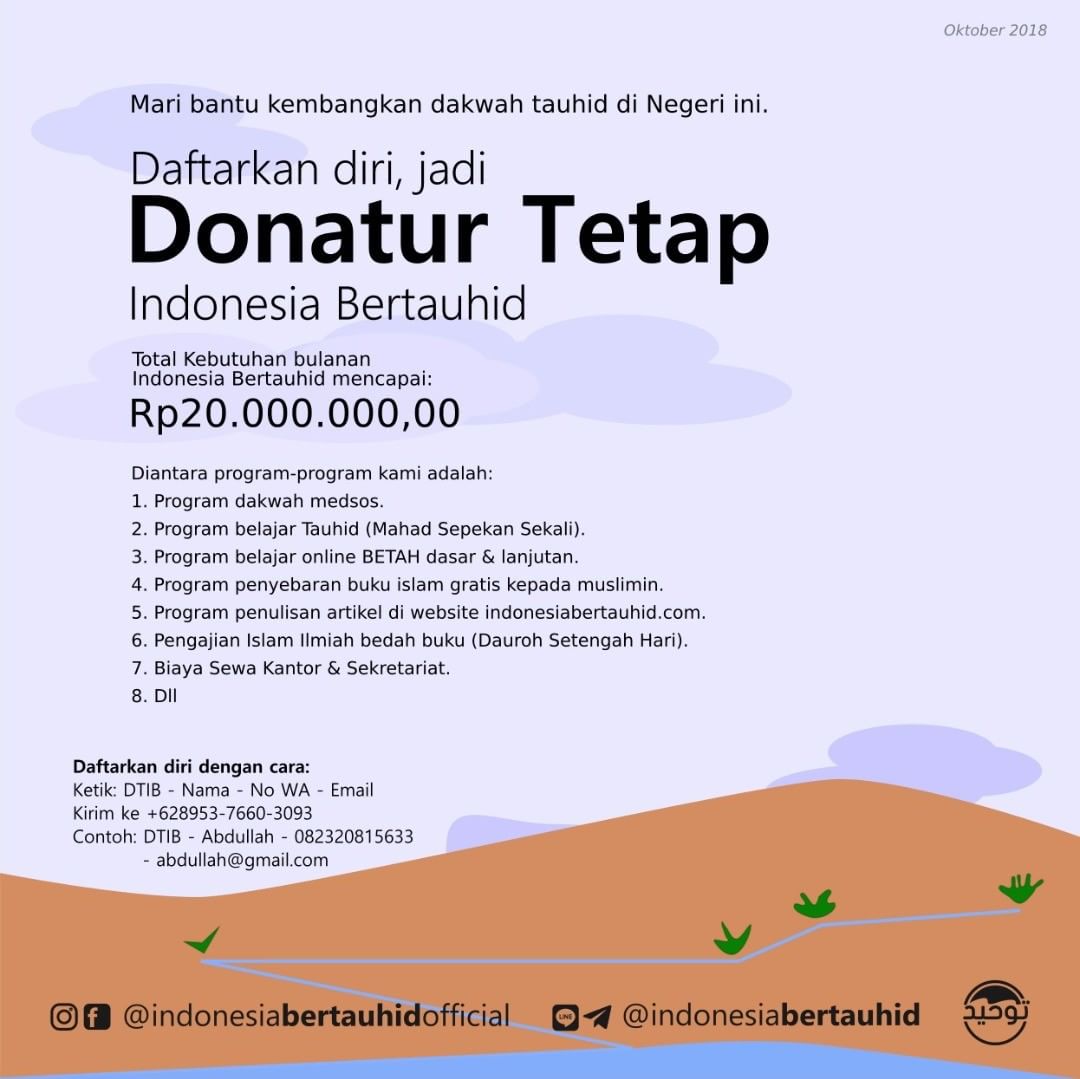 Donatur Tetap Indonesia Bertauhid