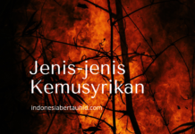 Jenis – Jenis Kemusyrikan