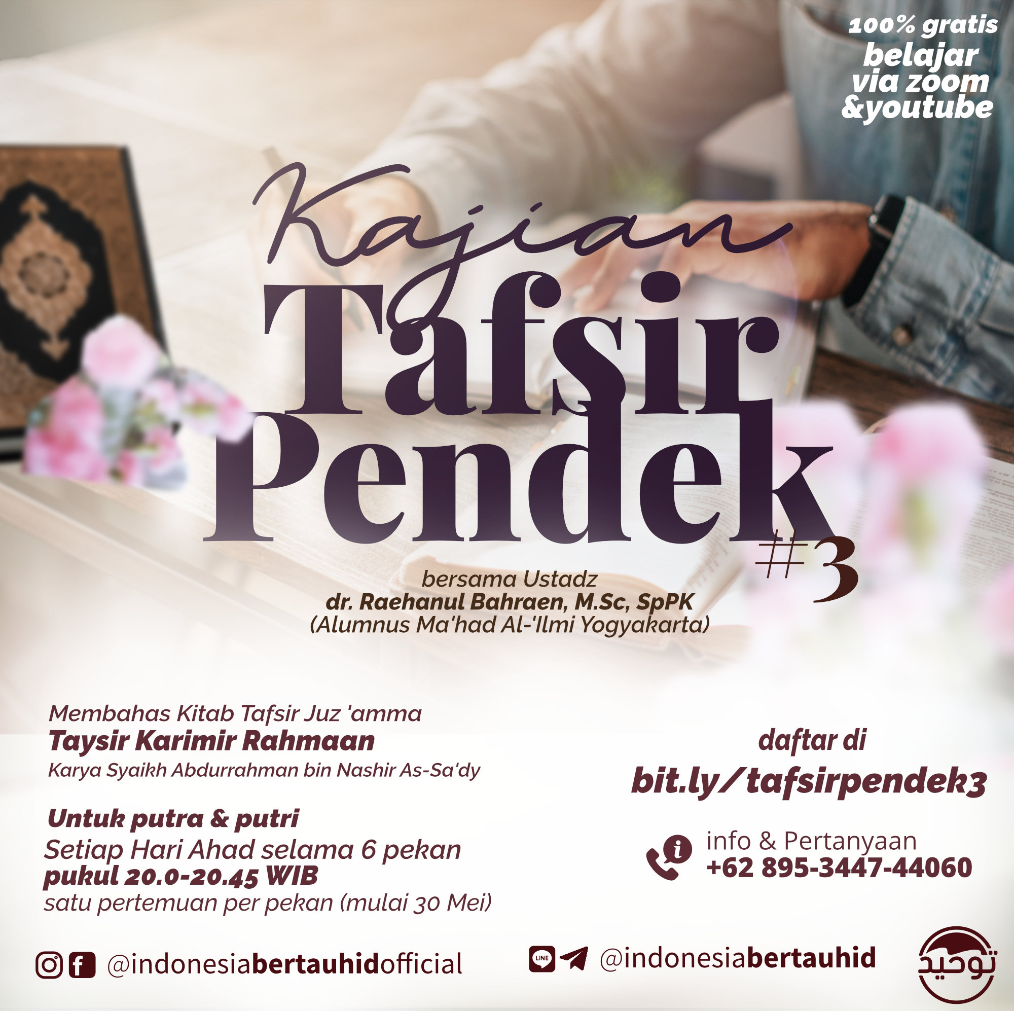 Pendaftaran TAFSIR PENDEK #3